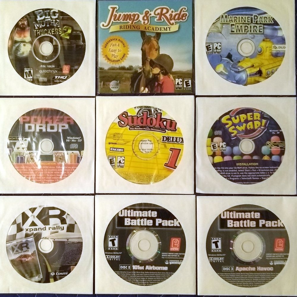 Games Lot #17 for Windows 95/98/ME/XP/Vista 2005-2006